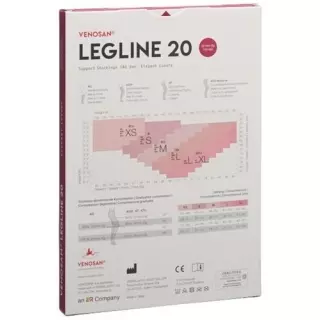 Venosan Legline 20 A-GHS XS nude 1 пара