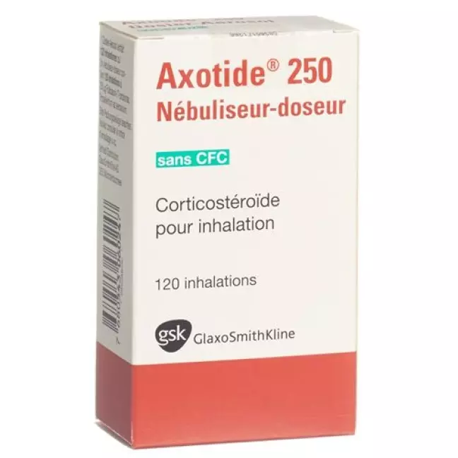 Інгалятори дозуючі Axotide 250 мкг без фреонів 120 доз
