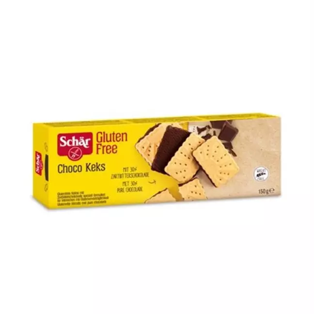 SCHÄR Biscotti на шоколадній основі, без глютену 150 г