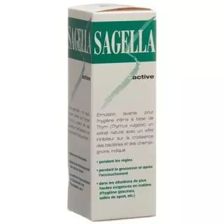 Активний лосьйон для вмивання Sagella 250 мл