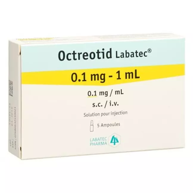 Октреотид Labatec Inj Lös 0,1 мг/мл 5 ампер 1 мл