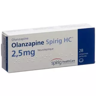 Olanzapine Spirig HC Filmtable 2,5 мг 28 шт