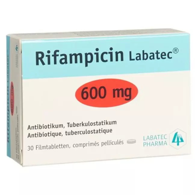 Рифампіцин Labatec Filmtabl 600 мг 30 шт