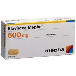 Ефавіренц-Мефа Лактаб 600 мг 30 шт