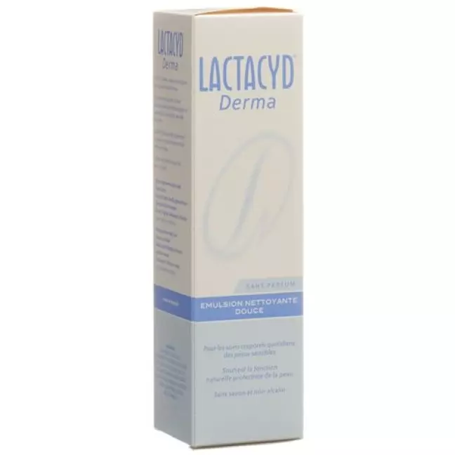 Lactacyd Derma м&#39;яка емульсія для вмивання без запаху 250 мл
