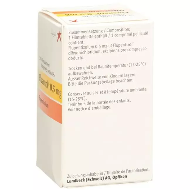 Fluanxol Filmtable 0,5 мг DS 50 шт