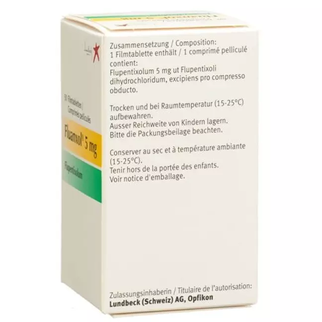 Fluanxol Filmtable 5 мг Ds 50 шт