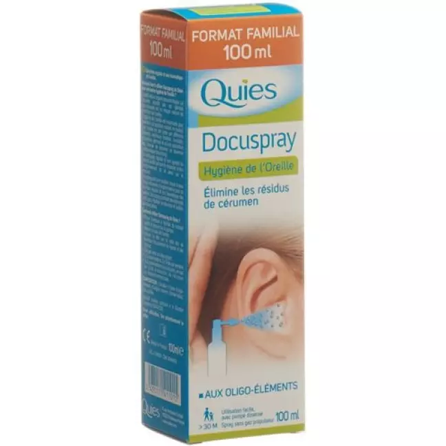 Quies Docuspray Гігієна вух 100 мл Quies Docuspray Гігієна вух 100 мл