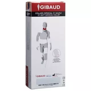 Шийний суппорт GIBAUD C1 7,5см Gr2 35-40см м'який