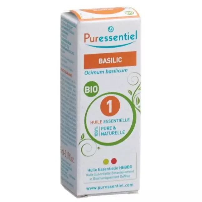 Puressentiel Basilikum эфирное масло Bio 5мл Puressentiel Basilikum эфирное масло Bio 5мл