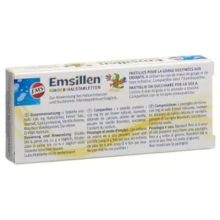 Emsillen Kinder-Halstabletten 20 штук
