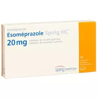 Езомепразол Spirig HC Filmtable 20 мг 14 шт
