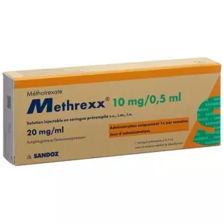 Methrexx Inj Lös 10 мг/0,5 мл Ферцпр 0,5 мл