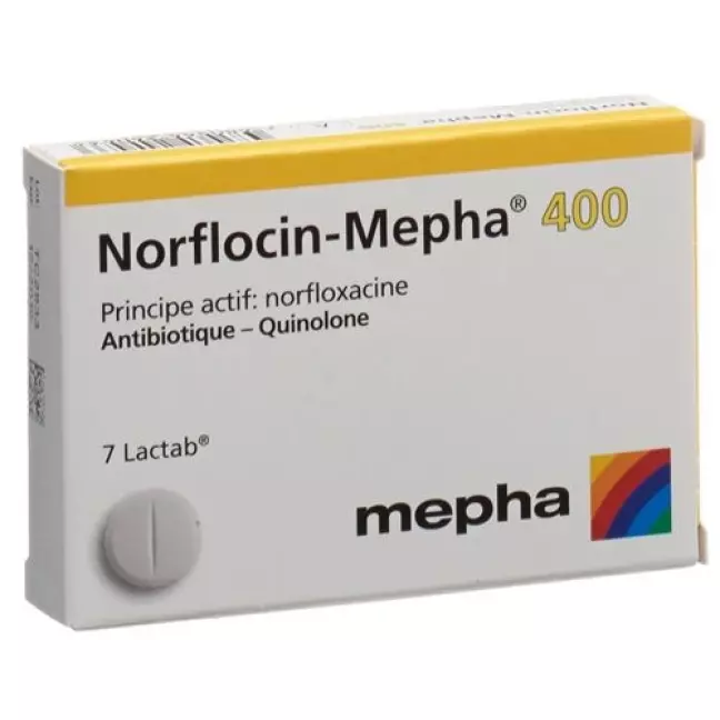 Норфлоцин-Мефа Лактаб 400 мг 14 шт Норфлоцин-Мефа Лактаб 400 мг 14 шт
