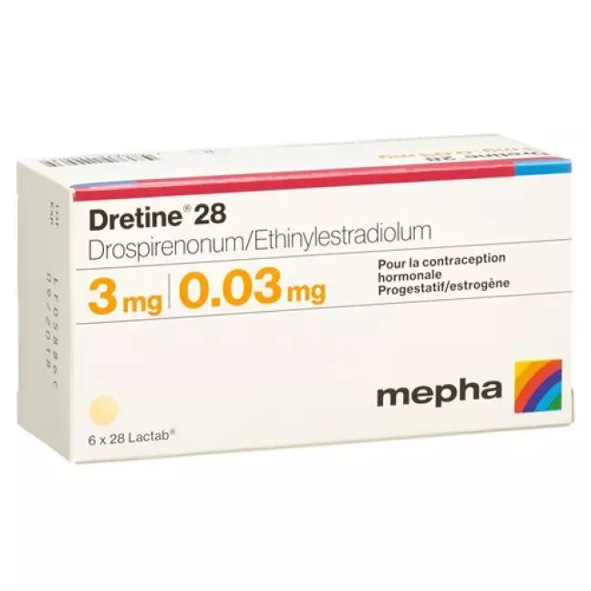 Dretine 28 Lactab 6 х 28 шт Dretine 28 Lactab 6 х 28 шт