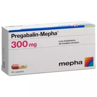 Прегабалін-Мефа капсули 300 мг 56 шт