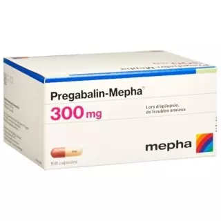 Прегабалін-Мефа капсули 300 мг 168 шт