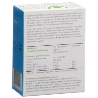 Burgerstein Biotics-G Plv Btl 30 шт