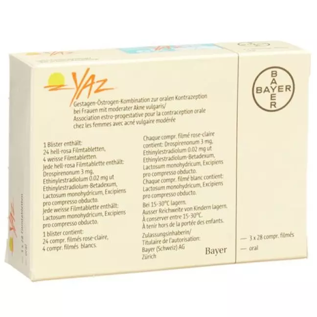 Плівка Yaz Tablet 3 х 28 шт