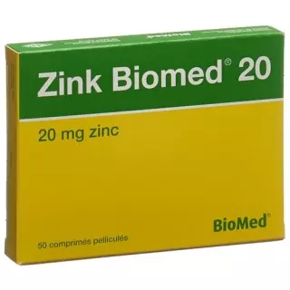 Цинк Біомед 20 плівка таблетки 50 шт