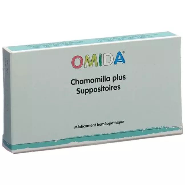 Omida Chamomilla Plus Zapfchen 10 штук Omida Chamomilla Plus Zapfchen 10 штук