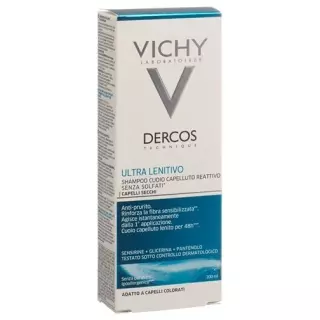 Німецький шампунь Vichy Dercos для ультрачутливої сухої шкіри голови