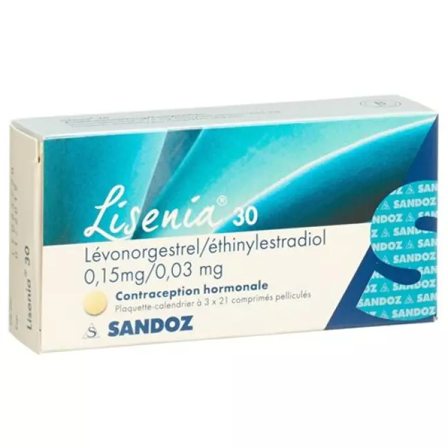 Lisenia 30 таблеток плівка 3 х 21 шт Lisenia 30 таблеток плівка 3 х 21 шт