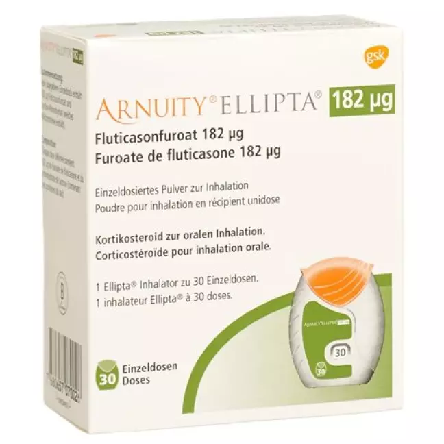 ELLIPTA Inh Plv 182 мкг ELLIPTA Inh Plv 182 мкг