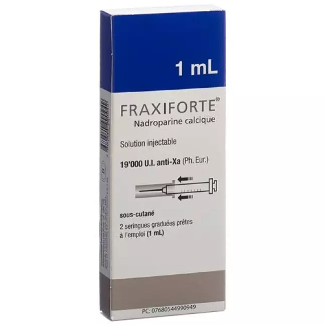 Fraxiforte 1 мл Inj Lös 2 Fertspr 1 мл Fraxiforte 1 мл Inj Lös 2 Fertspr 1 мл