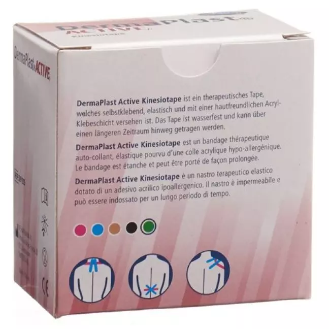 Dermaplast Active Kinesiotape 5см x 5m Grun Dermaplast Active Kinesiotape 5см x 5m Grun