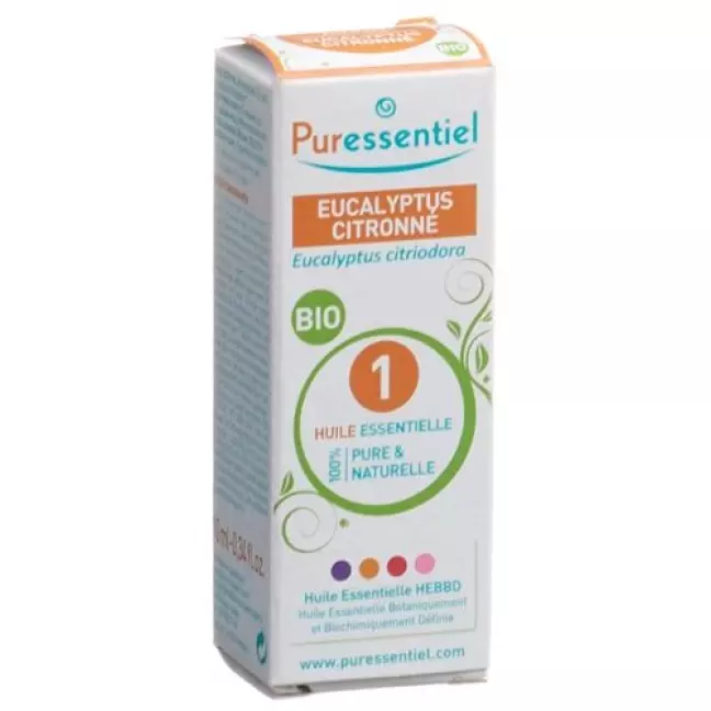 Puressentiel Zitrone-Eukalyptus эфирное масло Bio 10мл Puressentiel Zitrone-Eukalyptus эфирное масло Bio 10мл