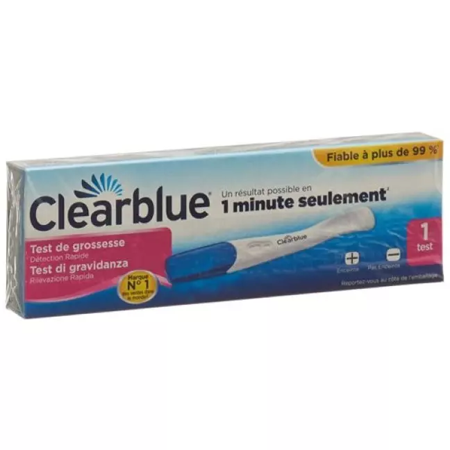 Швидкий тест на вагітність Clearblue 2 шт