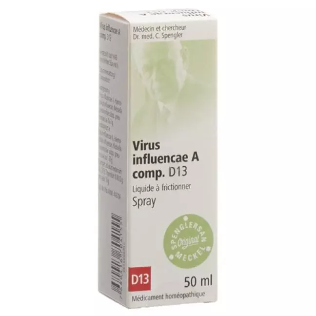 Spenglersan Virus influencae A комп. Д 13 Класичний спрей 20 мл Spenglersan Virus influencae A комп. Д 13 Класичний спрей 20 мл