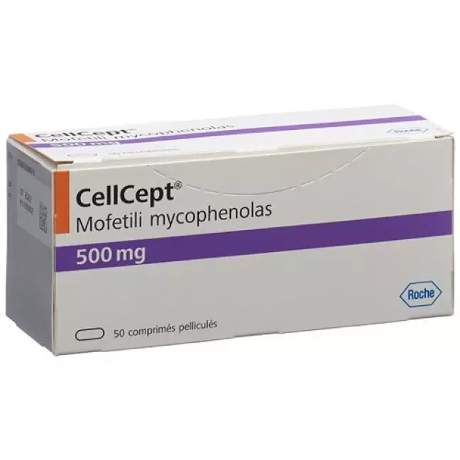 CellCept плівка таблетки 500 мг 50 шт