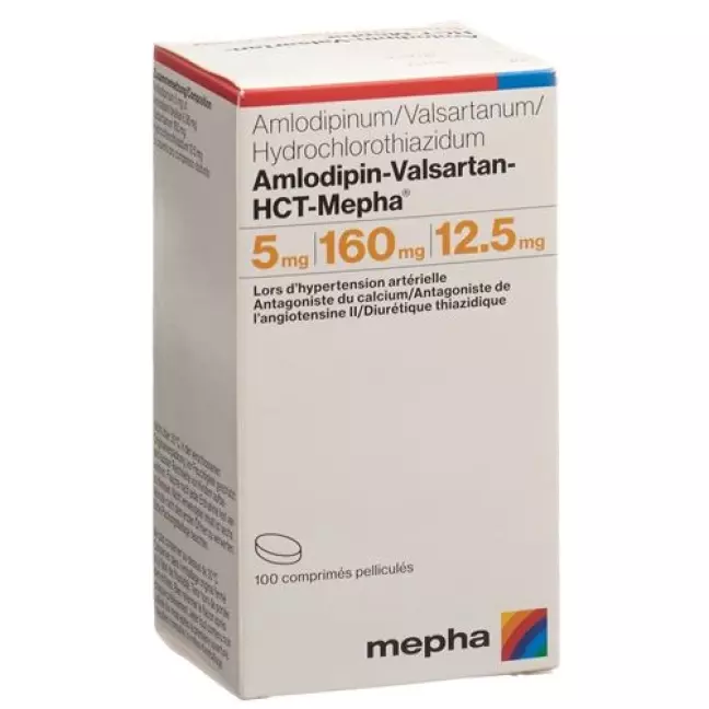 AMLODIP VAL HCT ME 5/160/12.5 AMLODIP VAL HCT ME 5/160/12.5
