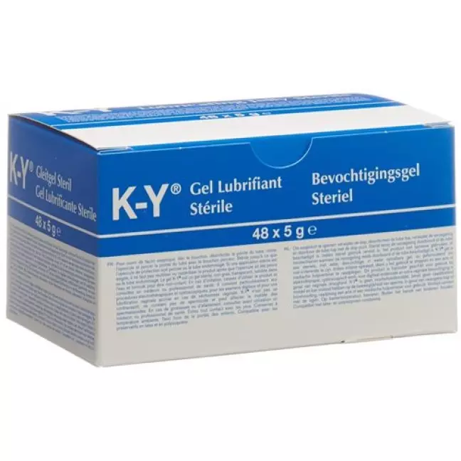 KY желе-лубрикант стерильний 48 х 5 г