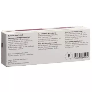 Lyxumia Inj Lös 20 мкг 2 ручки 3 мл