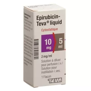 Epirubicin-Teva рідина Inj Konz 10 мг/5 мл Сер