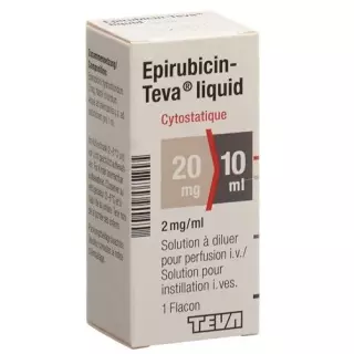Epirubicin-Teva рідина Inj Konz 20 мг/10 мл Сер