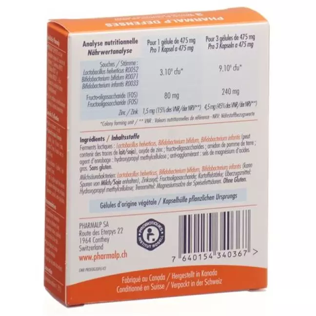 Pharmalp DEFENSES капсули 30 шт