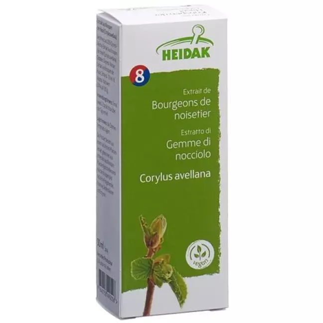 HEIDAK Bud Hazel Corylus avel Glycerin Maceration Fl 30 мл