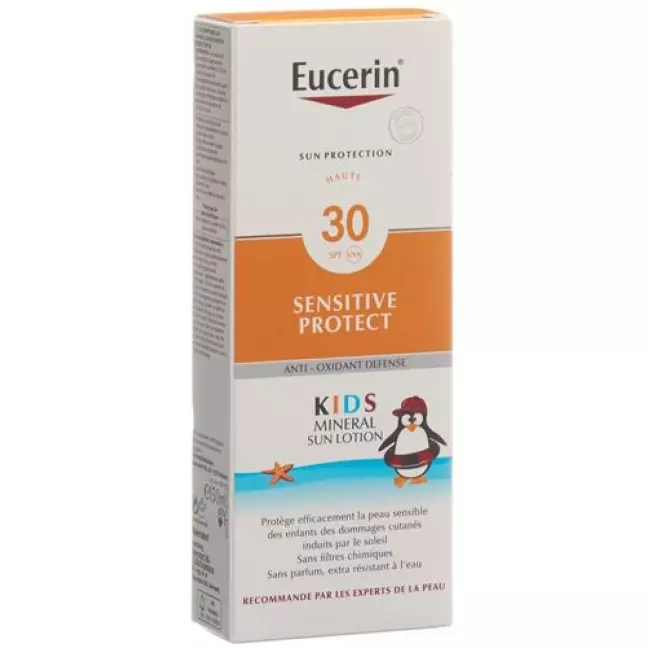 Мінеральний сонцезахисний лосьйон Eucerin SUN KIDS Sensitive Protect SPF30 Tb 1