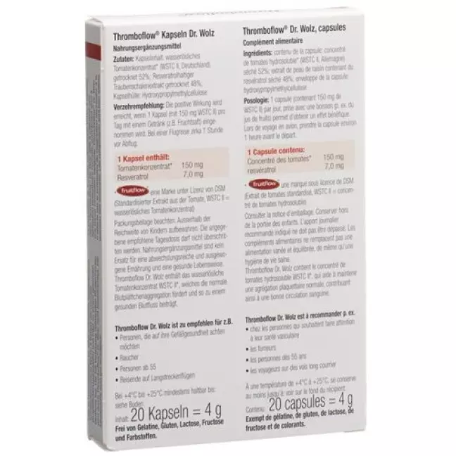 Thromboflow Dr. Wolz капсули 60 шт