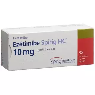 Ezetimibe Spirig HC таблетки 10 мг 98 шт