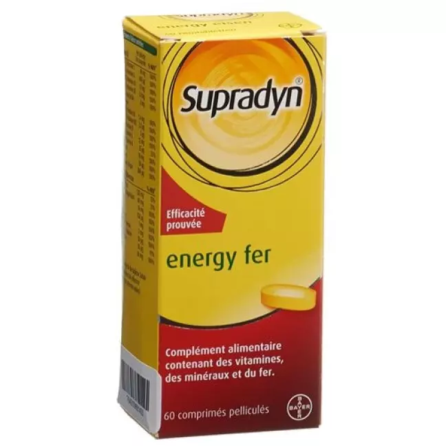 Supradyn Energy Iron Film Tablet Ds 60 шт