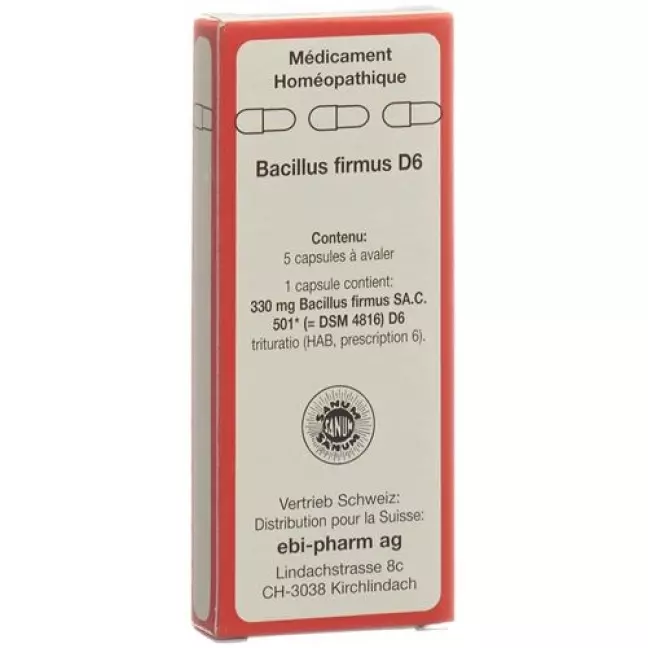 Санум Bacillus firmus капсули D 6 5 шт Санум Bacillus firmus капсули D 6 5 шт