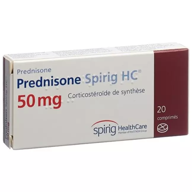 Prednisone Spirig HC таблетки 50 мг 20 шт Prednisone Spirig HC таблетки 50 мг 20 шт