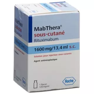 MabThera Inj Konz 1600 мг/13,4 мл підшкірно виконання