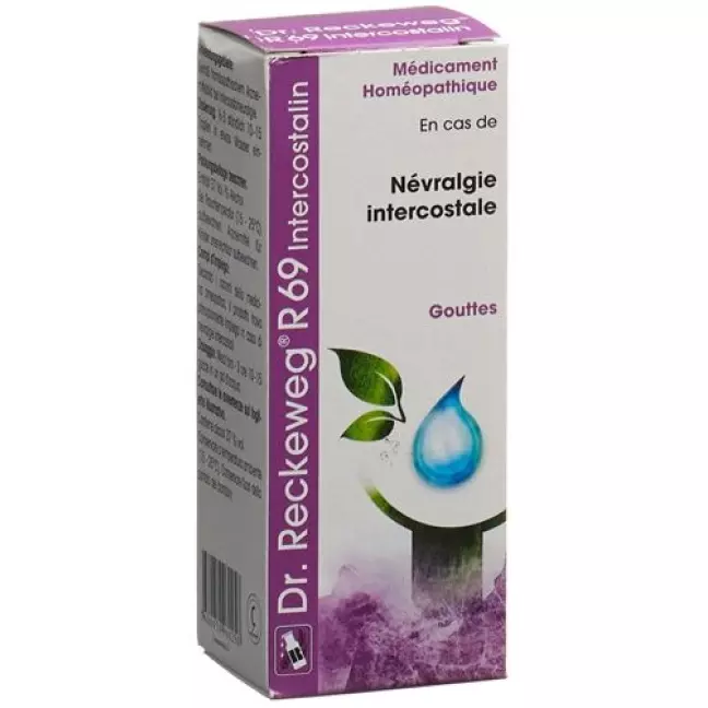 Reckeweg R 69 Intercostalis краплі fl 50 мл Reckeweg R 69 Intercostalis краплі fl 50 мл