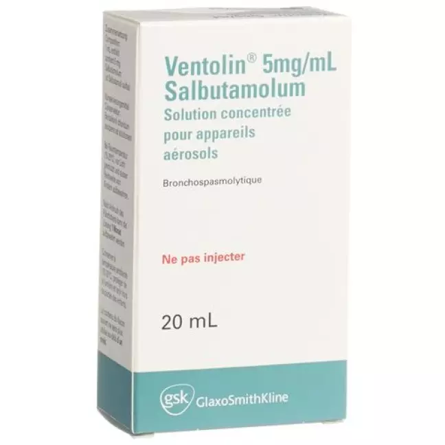 Ventolin Inhal Lös 0,5% 20 мл Ventolin Inhal Lös 0,5% 20 мл
